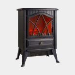 1850W Small Black Stove Heater - ER37