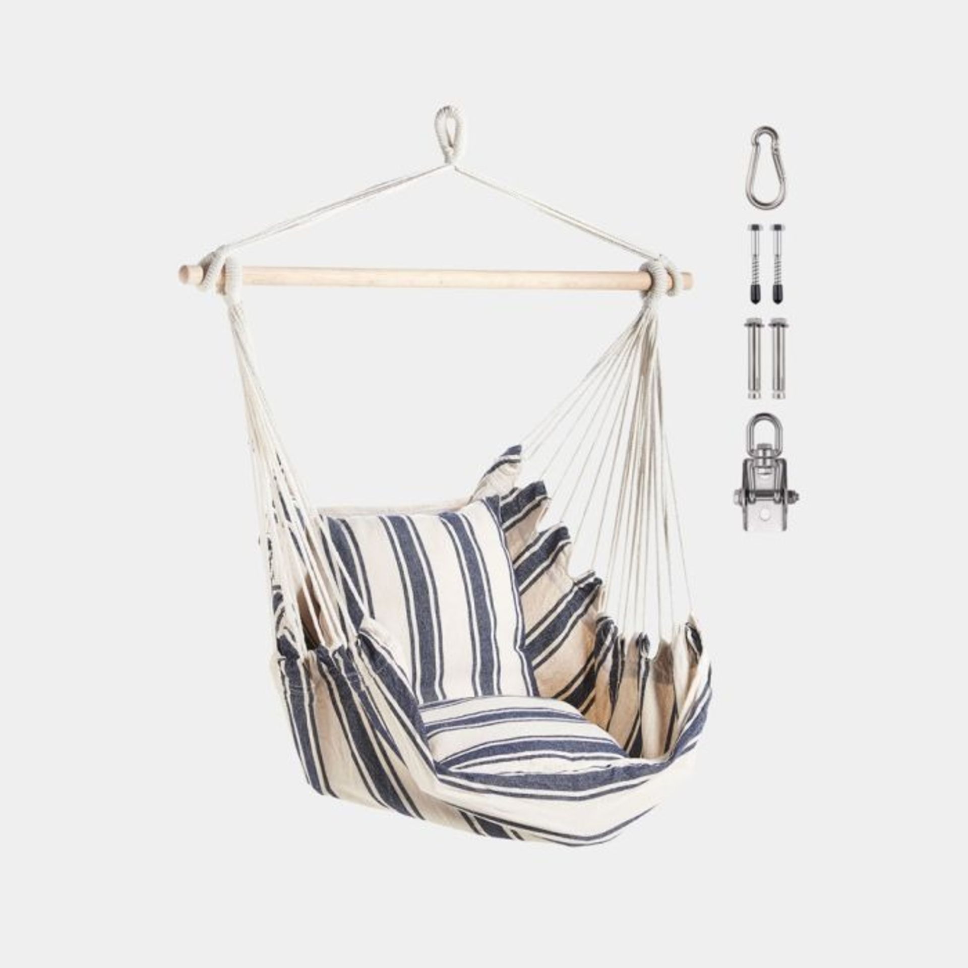 Striped Hanging Swing Chair - ER37