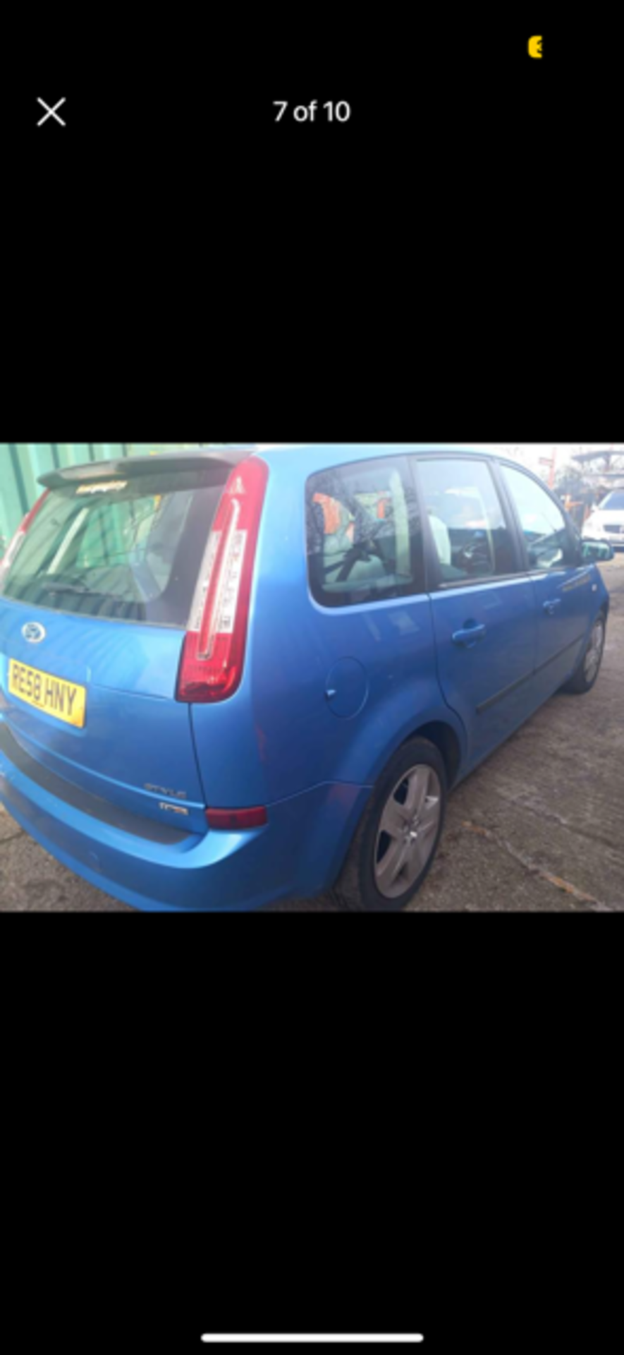FORD CMAX RE58 HNY - Image 6 of 10
