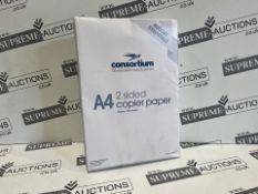 2 X BRAND NE PACKS OF 5 REAMS OF 500 SHEETS 75GSM COPIER PAPER 17.6/9.3