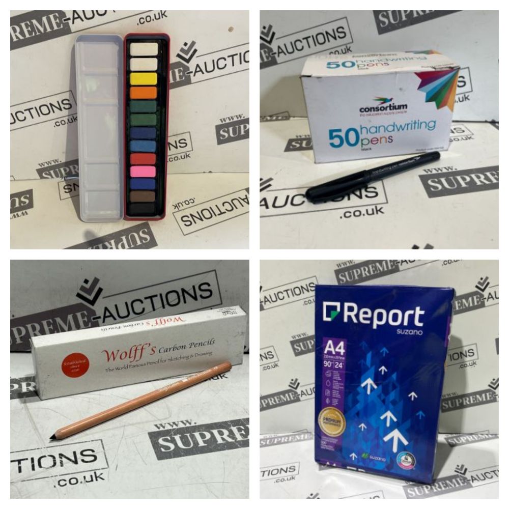 Liquidation Sale of Premium Stationary, Office & Sport Goods - Papermate, Stabilo, Noris & More - Paper, Pens, Highlighters, Maths Packs & More!