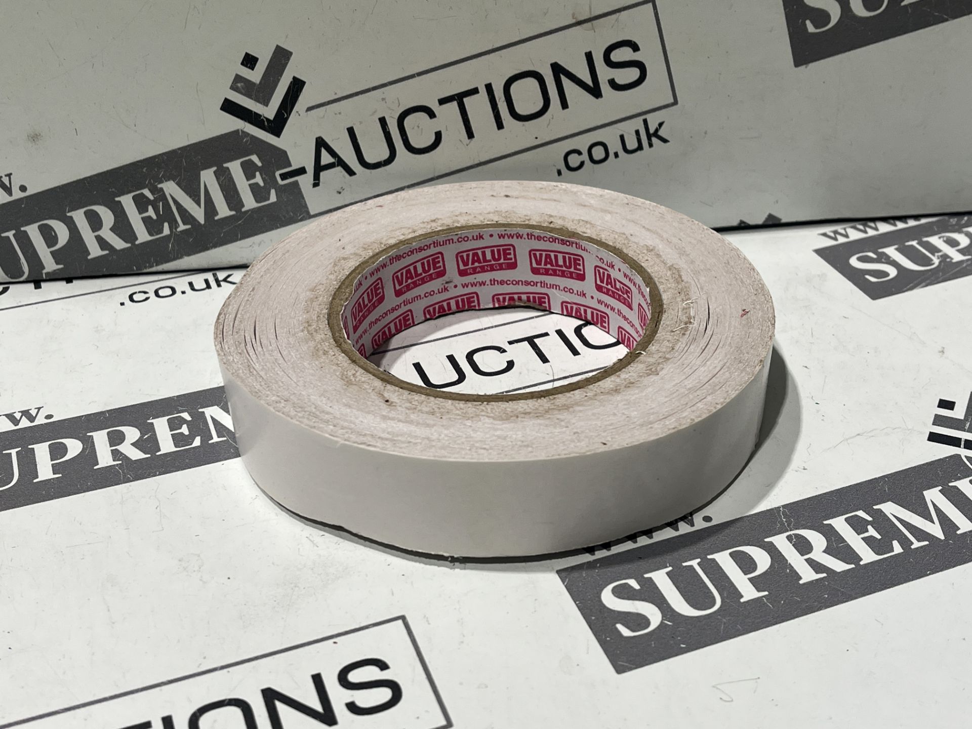 100 X BRAND NEW ROLLS OF DOUBLE SIDED TAPE 25MM X 50M P5