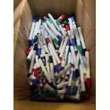 APPROX 1000 X BRAND NEW ASSORTED MARKER PENS IN VARIOUS COLOURS BW