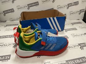 ADIDAS LEGO PRIMEBLUE TRAINERS SIZE 6.5