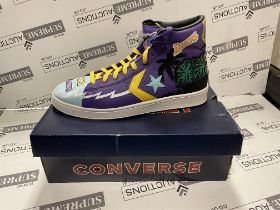 CONVERSE PRO LEATHER CHINATOWN MARKET NBA LA LAKERS TRAINERS SIZE 12