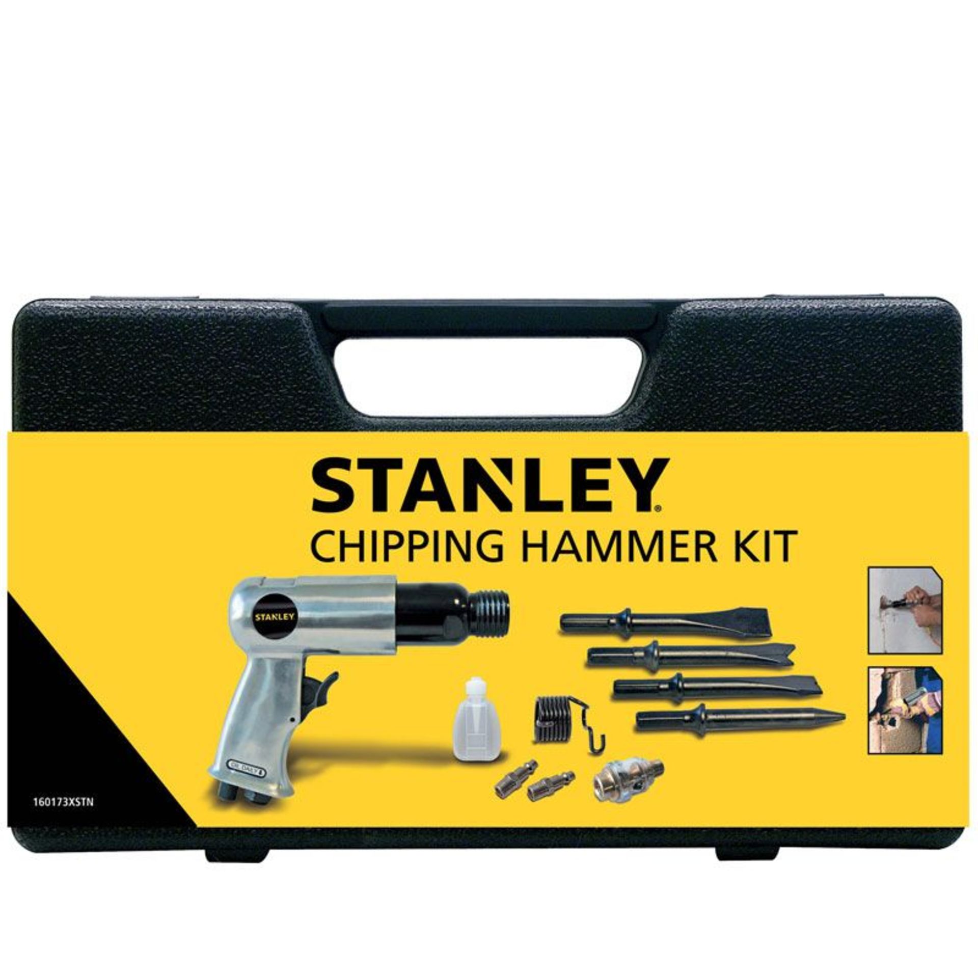 5 X Brand new Stanley Tools for Air Compressor Pneumatic Hammer Kit,