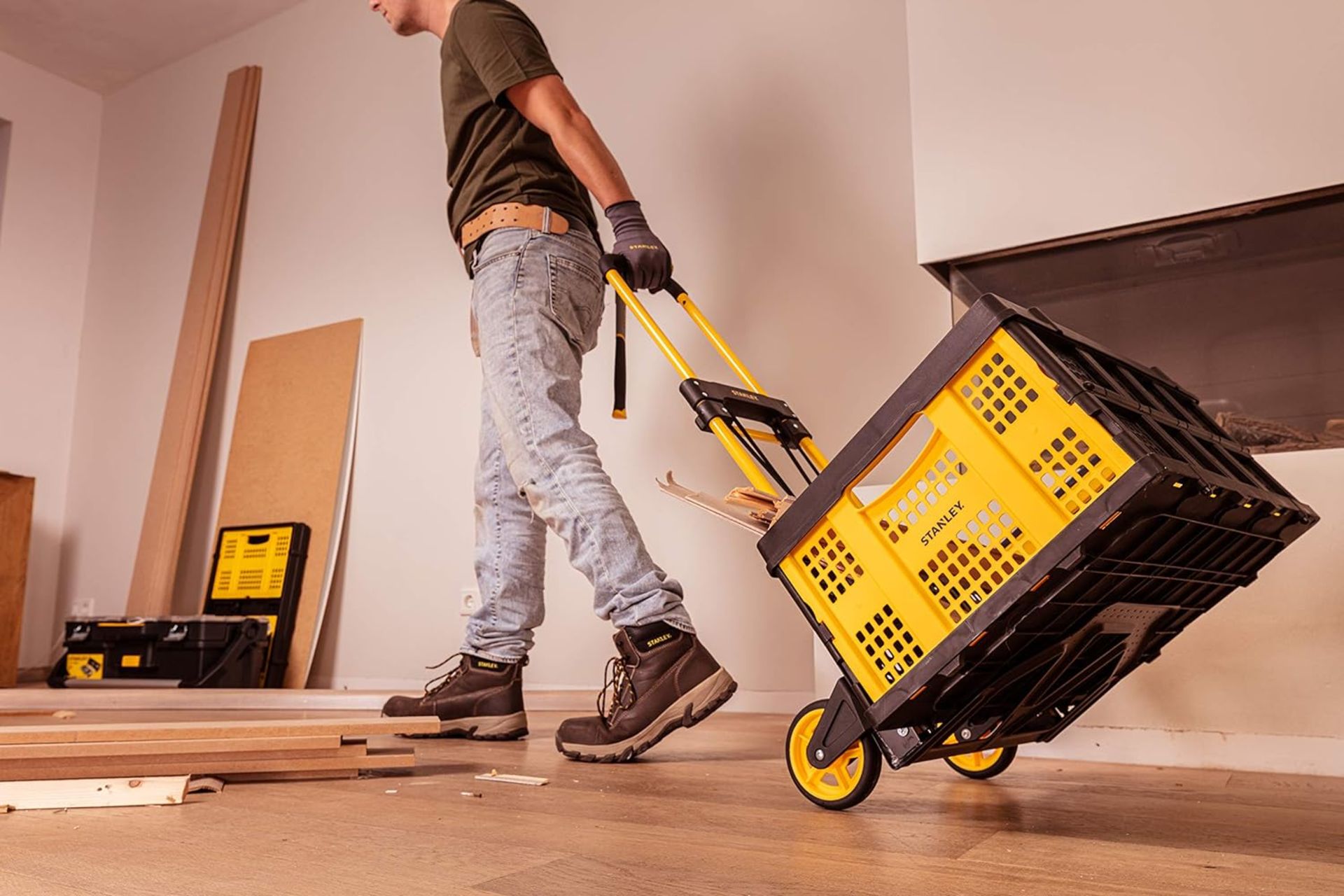 2 X Brand New Stanley SXWTDFT580 Folding Hand Truck - 70kg, The Stanley FT580 Folding Hand Truck - Image 5 of 5