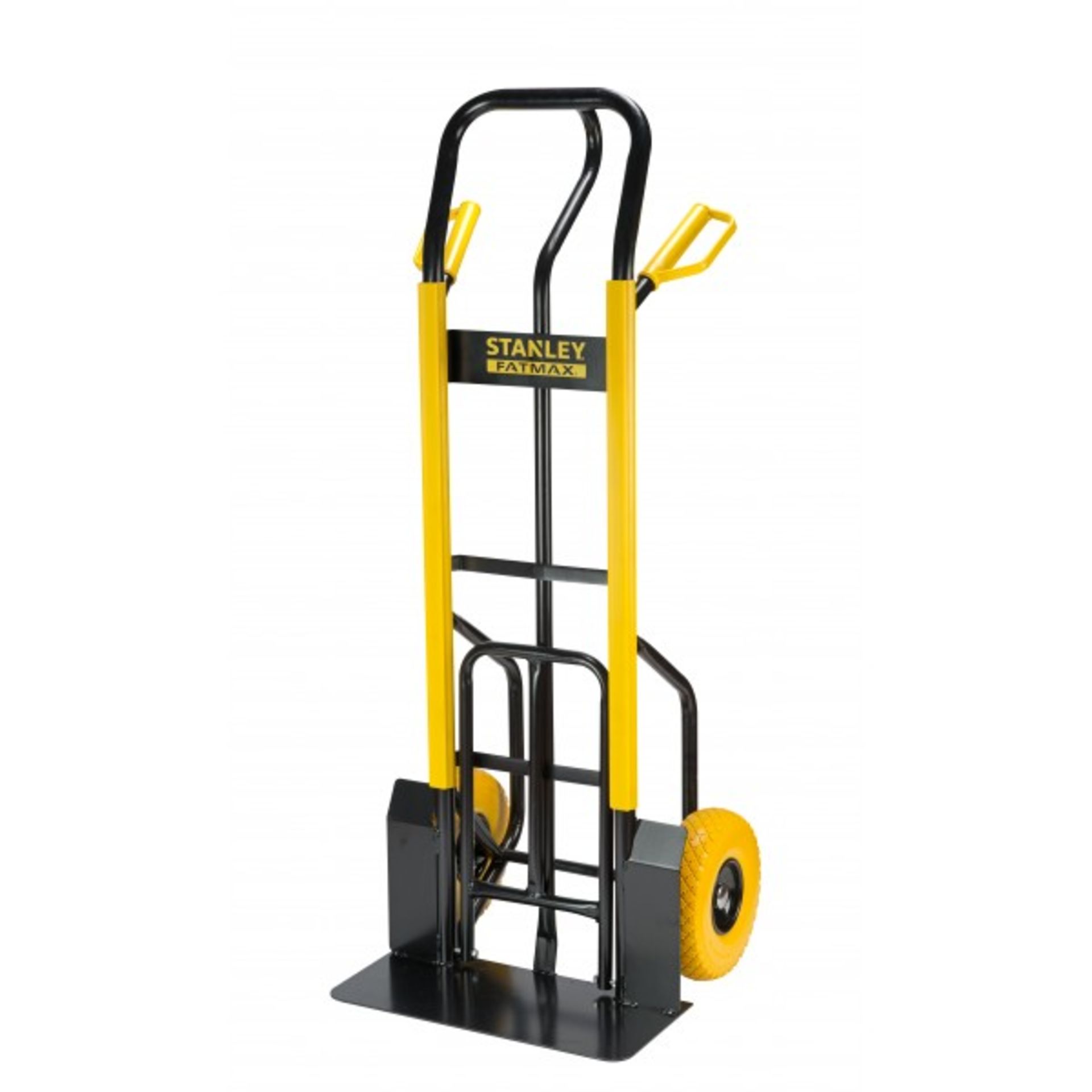 Brand New 250kg STANLEY FATMAX All-round Hand Truck, All-in-one design: P-Handle let’s truck lay