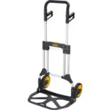 2 x Brand New STANLEY Aluminium Sack Truck, Black, Silver, FXWT-705, Multifunctional: ideal for