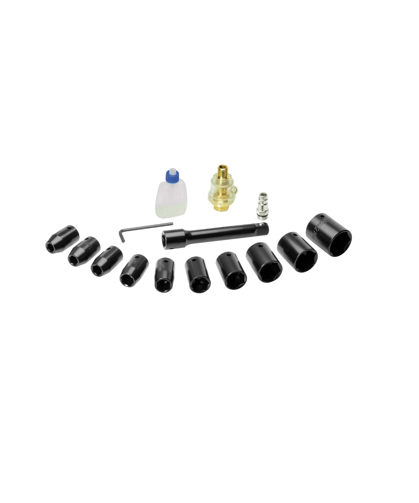 2 X Brand New Black & Decker Impact Wrench Kit, • 1/2 inch Impact wrench • 10 Impact Sockets (9,10, - Image 3 of 3