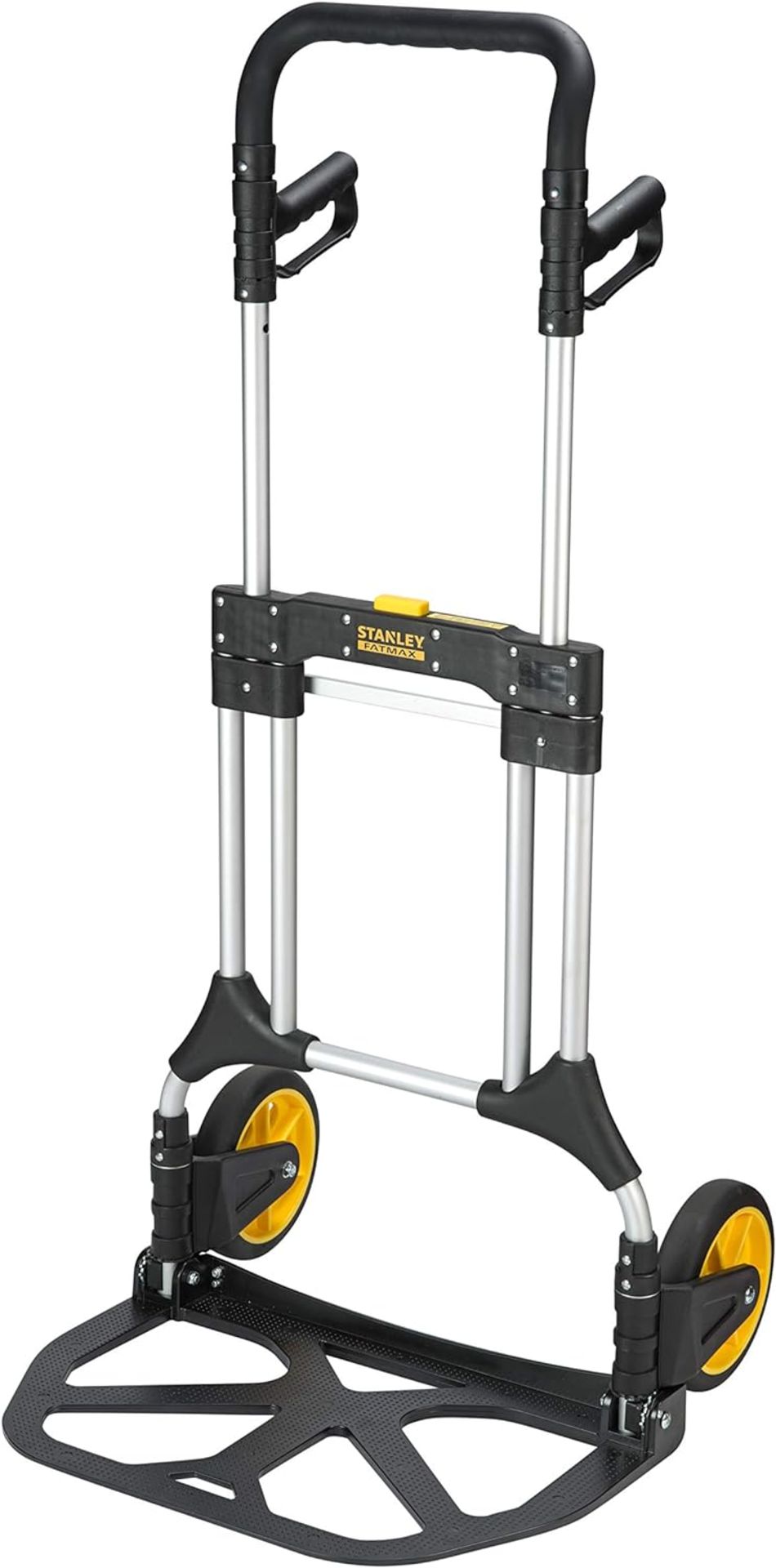2 x Brand New STANLEY Aluminium Sack Truck, Black, Silver, FXWT-705, Multifunctional: ideal for