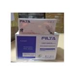 700 X BRAND NEW PACKS OF 100 FILTA MEDIUM VINYL CLEAR GLOVES (powder free) EXP MARCH 2025