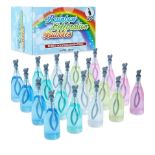 36 X BRAND NEW PACK OF 20 RAINBOW CELEBRATION BUBBLES S1RA