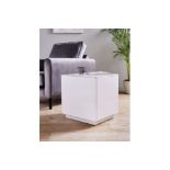 PALLET TO INCLUDE 8 X NEW & BOXED ALLURE High Gloss Side Table. RRP £139. Part of At Home