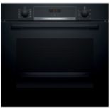 Bosch Built-in Single Multifunction Oven - Black - ER47