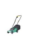 Rotary Lawnmower Corded 90-600V Carbon Steel 27L Foldable Handle - ER47