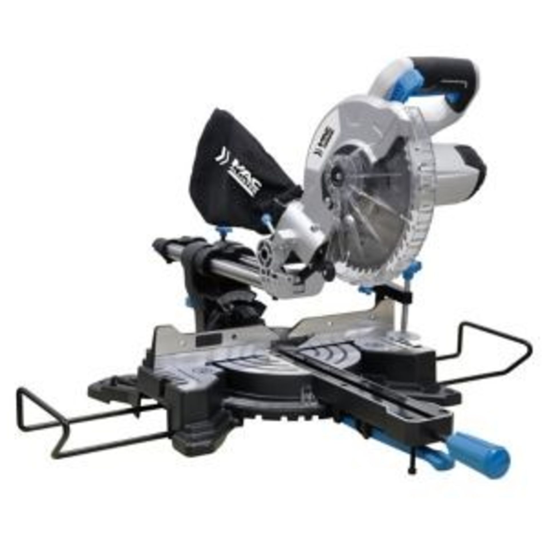 Mac Allister 1500W 220-240V 210mm Corded Sliding Mitre Saw - ER47