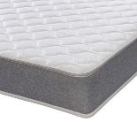 Essentials Grey Spring Mattress Single - ER47