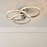 Aura Chrome Effect 3 Lamp Ceiling Light - ER47