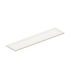 Jemison Matt White Aluminium effect Rectangular Neutral white LED Light panel - ER48