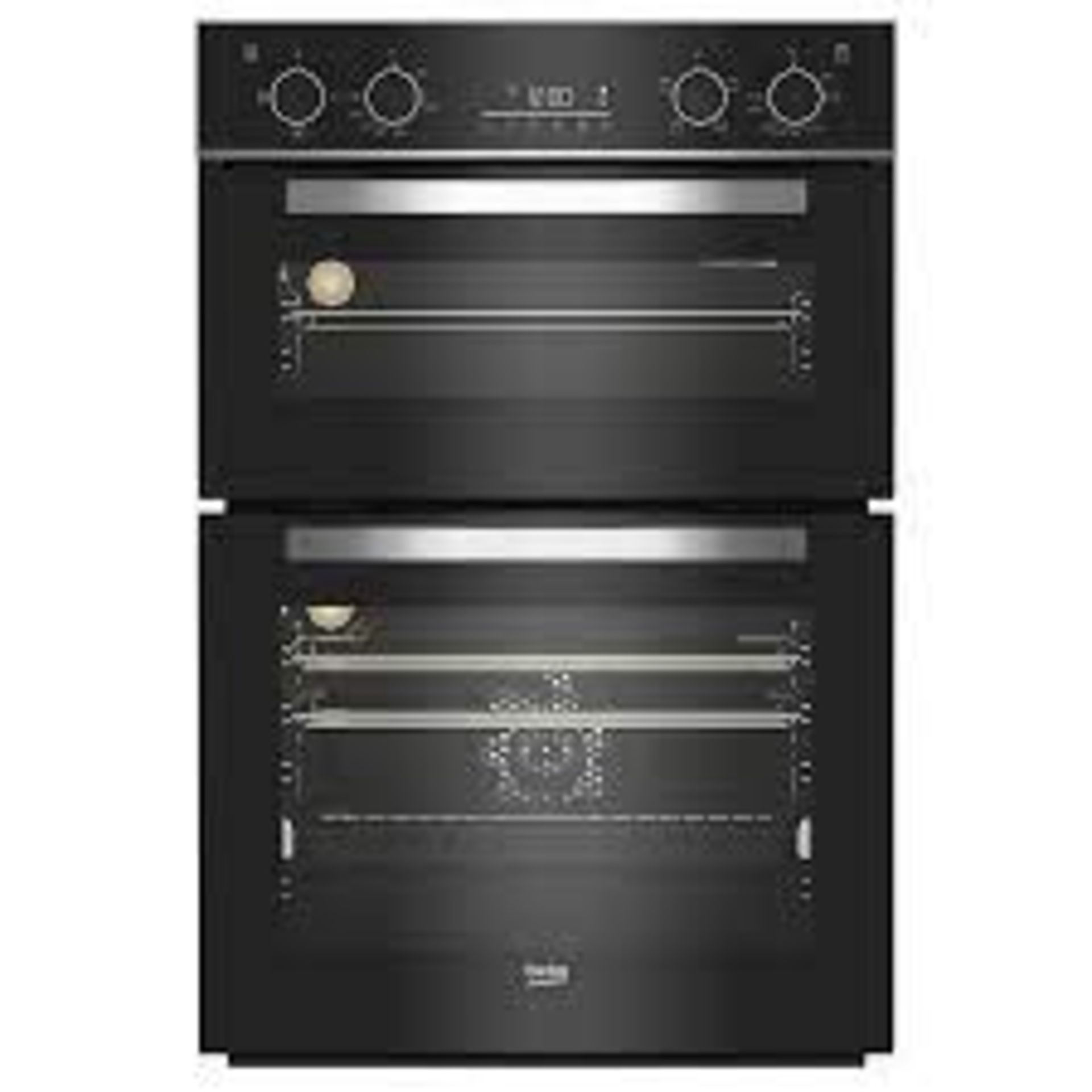 Beko Built-in Double Oven - Black - ER47