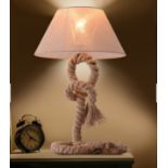 Nautical Twisted Rope Table Lamp Bright Led Rope - ER46