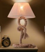Nautical Twisted Rope Table Lamp Bright Led Rope - ER46
