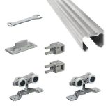 DecorAndDecor Top Hung Sliding Door Gear Kit - 120Kg Max Door Weight - ER48