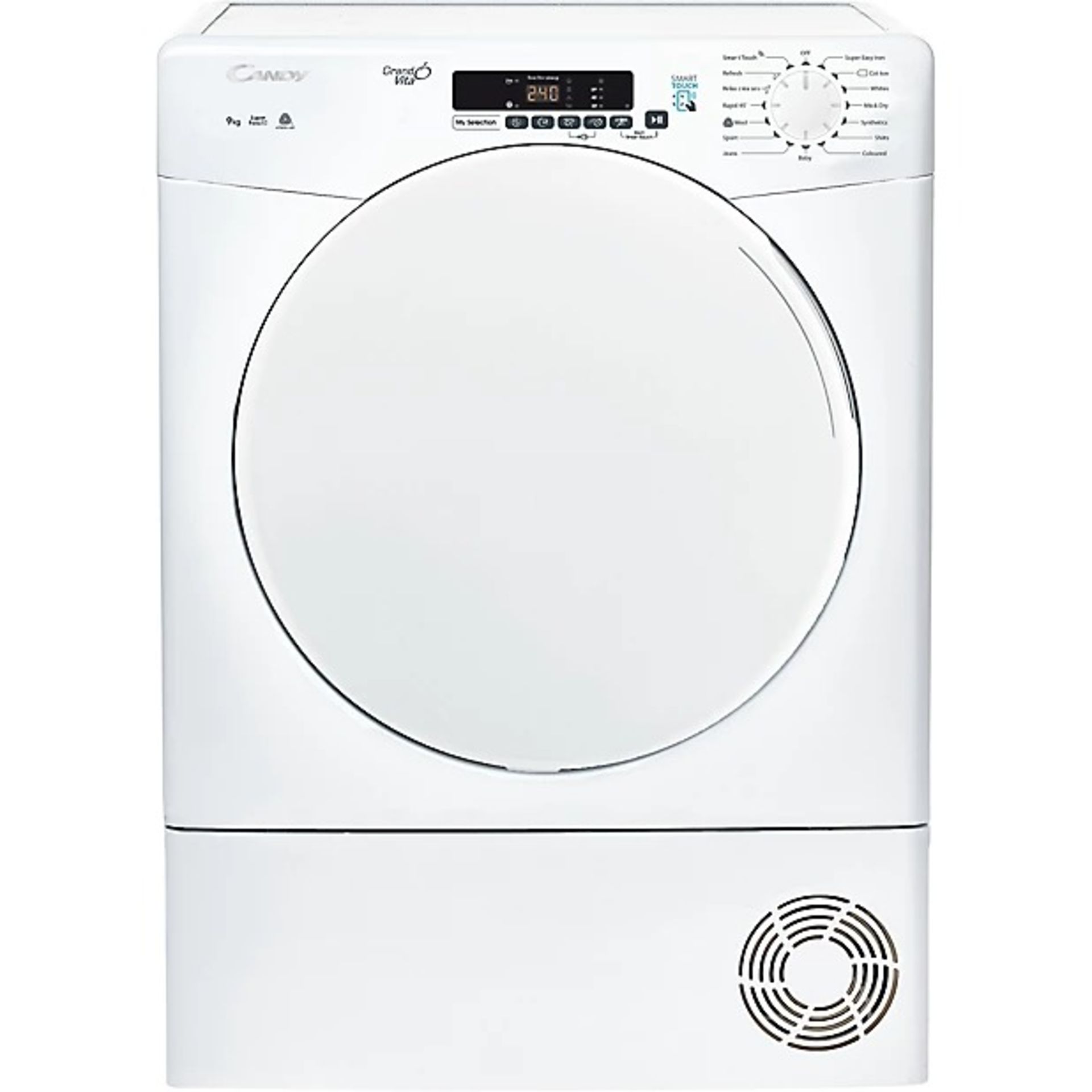 Candy 9kg Freestanding Condenser Tumble dryer - White - ER49