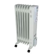 1500W White Oil-Filled Radiator - ER47