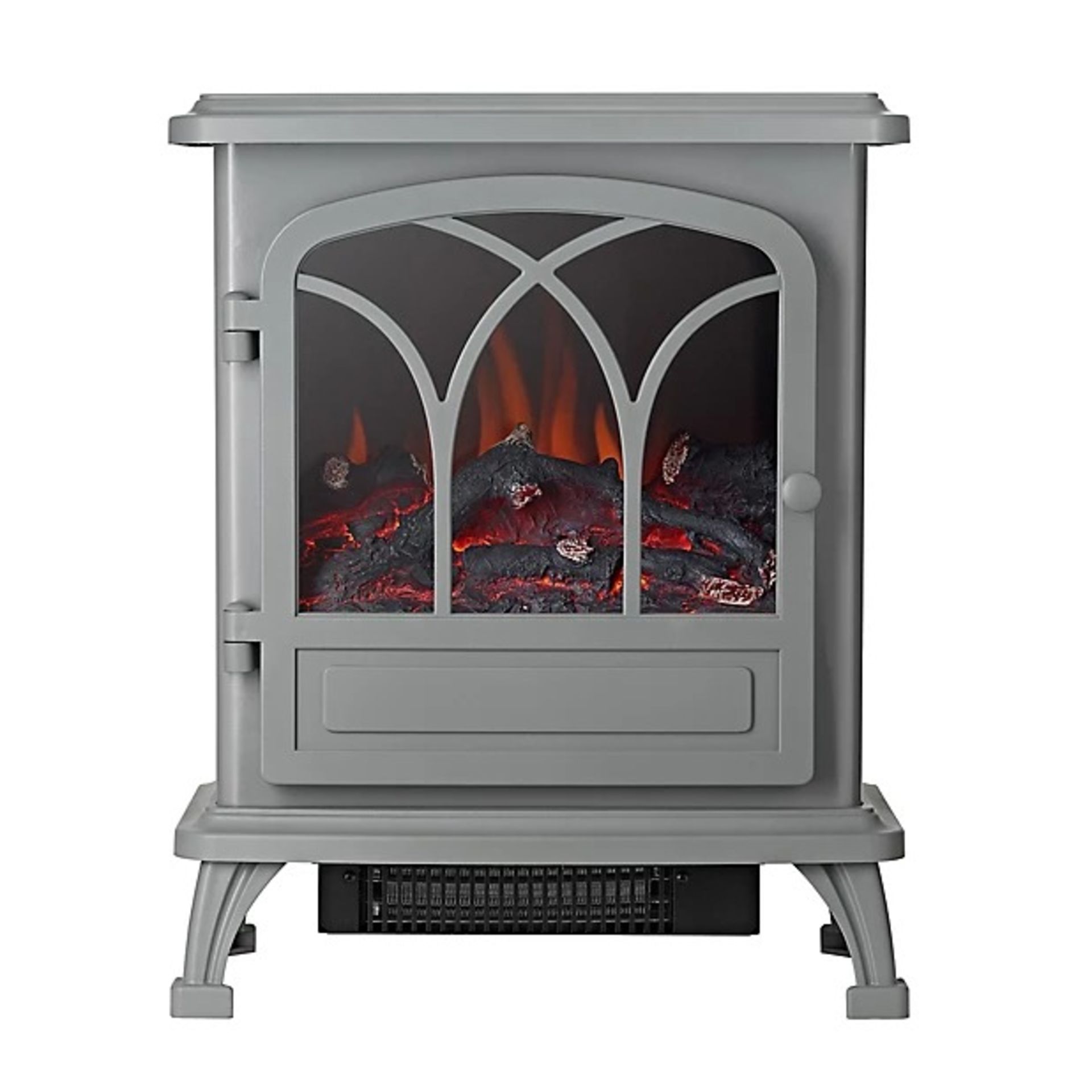 Focal Point Cardivik Grey Electric Stove - ER47