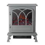 Focal Point Cardivik Grey Electric Stove - ER47