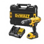 Dewalt 18V 1 X 2.0Ah Li-Ion Brushed Cordless Combi Drill - Gb - ER47