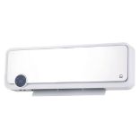 GoodHome Electric 2000W White & Silver Wall-Mounted Ptc Heater - ER46