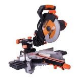 Evolution 2000W 240V 255mm Corded Sliding Mitre Saw - ER47