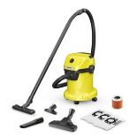 Kärcher Wd 3 Home 1.628-118.0 Corded Wet & Dry Vacuum, 17.00L - ER47