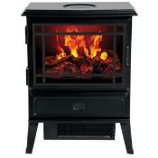 Dimplex Opti-Myst Traditional Black Cast Iron Effect Electric Stove - ER49