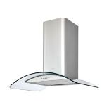 Cooke & Lewis Clcgs60 Inox Stainless Steel Curved Cooker Hood, (W)60Cm - ER48