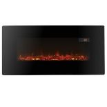 Focal Point Fires 1.5kW Pasadena LED Electric Fire - Black - ER48