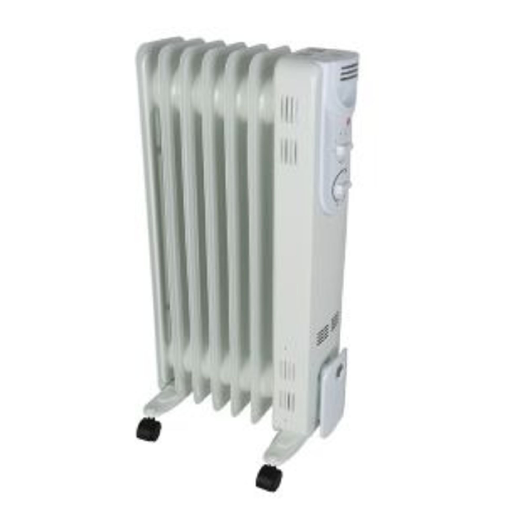 1500W White Oil-Filled Radiator - ER49