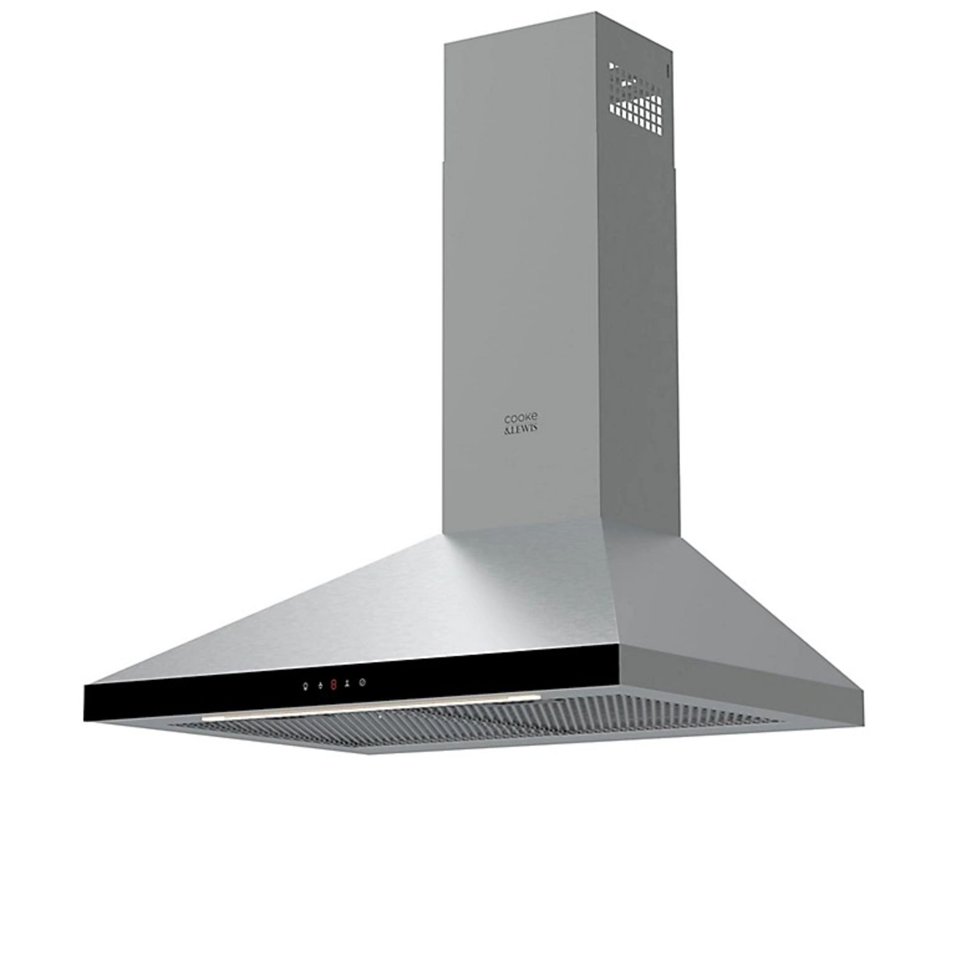 Cooke & Lewis Mild steel Chimney Cooker hood - ER49