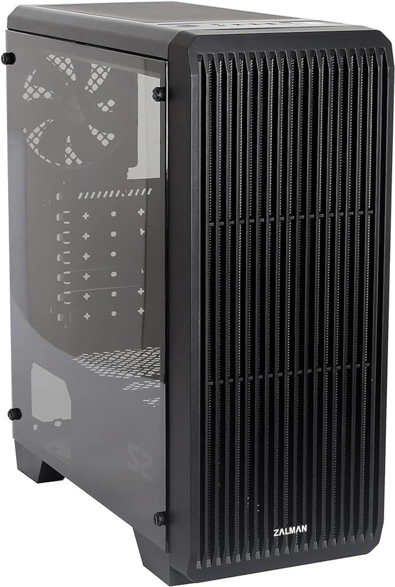 Zalman Case S2 Black Computer Gaming Case. - PCKBW.