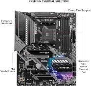 MSI MAG B550 TOMAHAWK Motherboard ATX - Supports AMD Ryzen 3rd Gen Processors, AM4, DDR4 Boost (