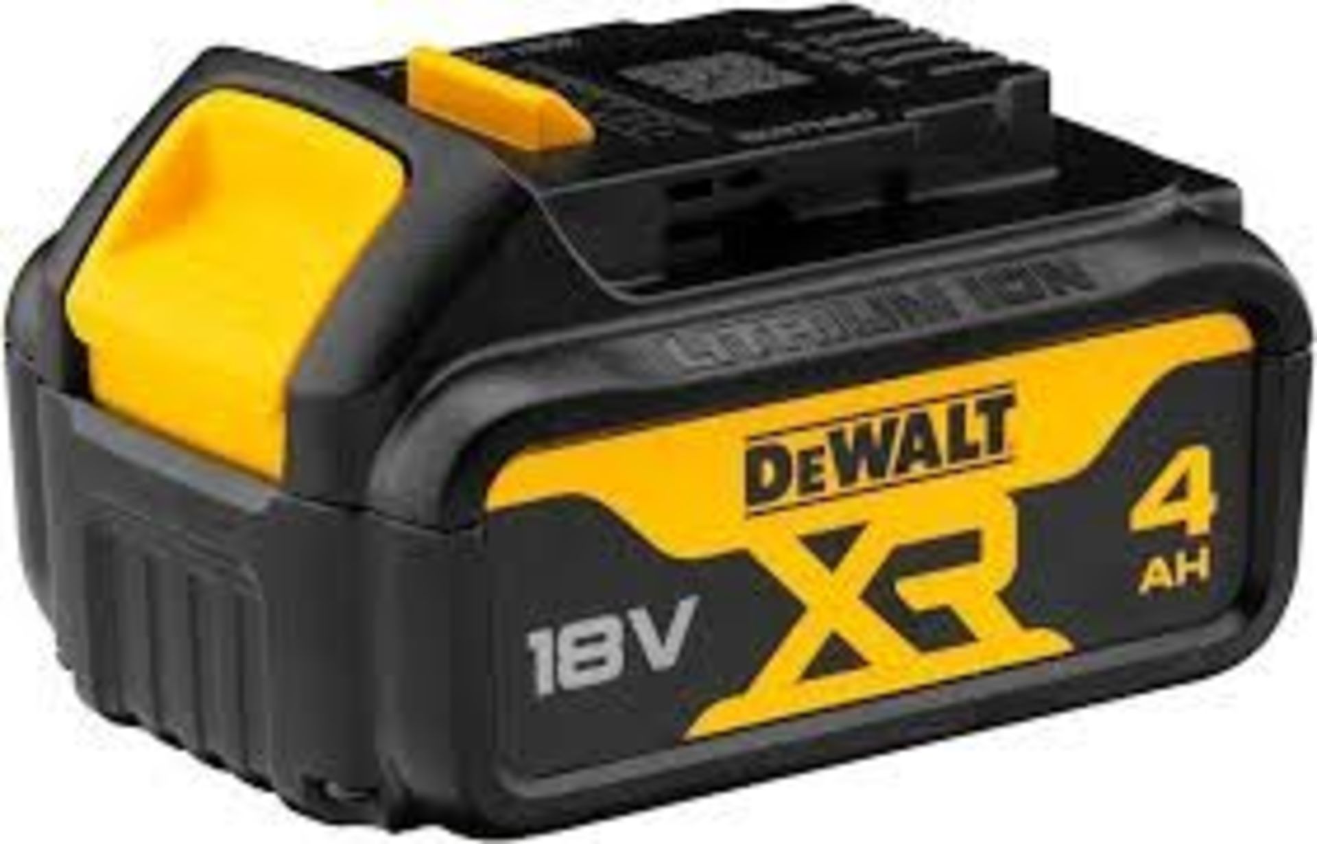 DEWALT DCB182-XJ 18V XR Lithium-Ion Battery, Black/Yellow. - S2.15.
