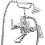 GoodHome Brean Shower mixer Tap. - PW.