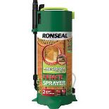 Ronseal Precision Finish Pump Fence Sprayer. - PW. Accurately treats a fence panel in less than 3