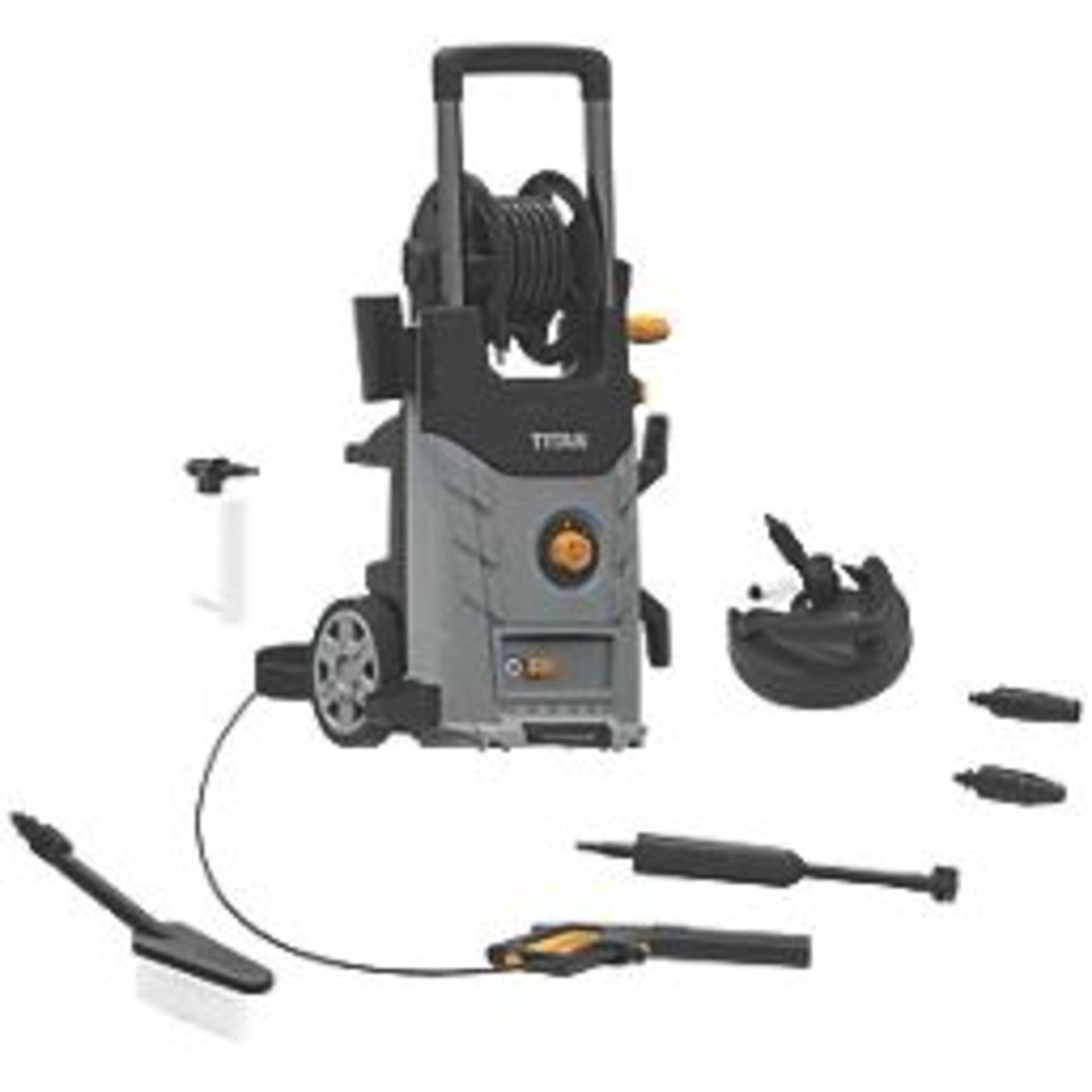 TITAN TTB2200PRW 150BAR ELECTRIC HIGH PRESSURE WASHER 2.2KW 230V. - PW. Compact design with space-