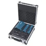 2 x ERBAUER DIAMOND CORE DRILL KIT 3 CORES. - PW. A selection of 3 diamond core drills for fast,
