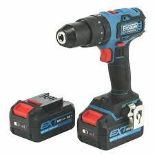 Erbauer 18v Combi Ext Cordless Drill 1 x 4.0ah . S2.15.