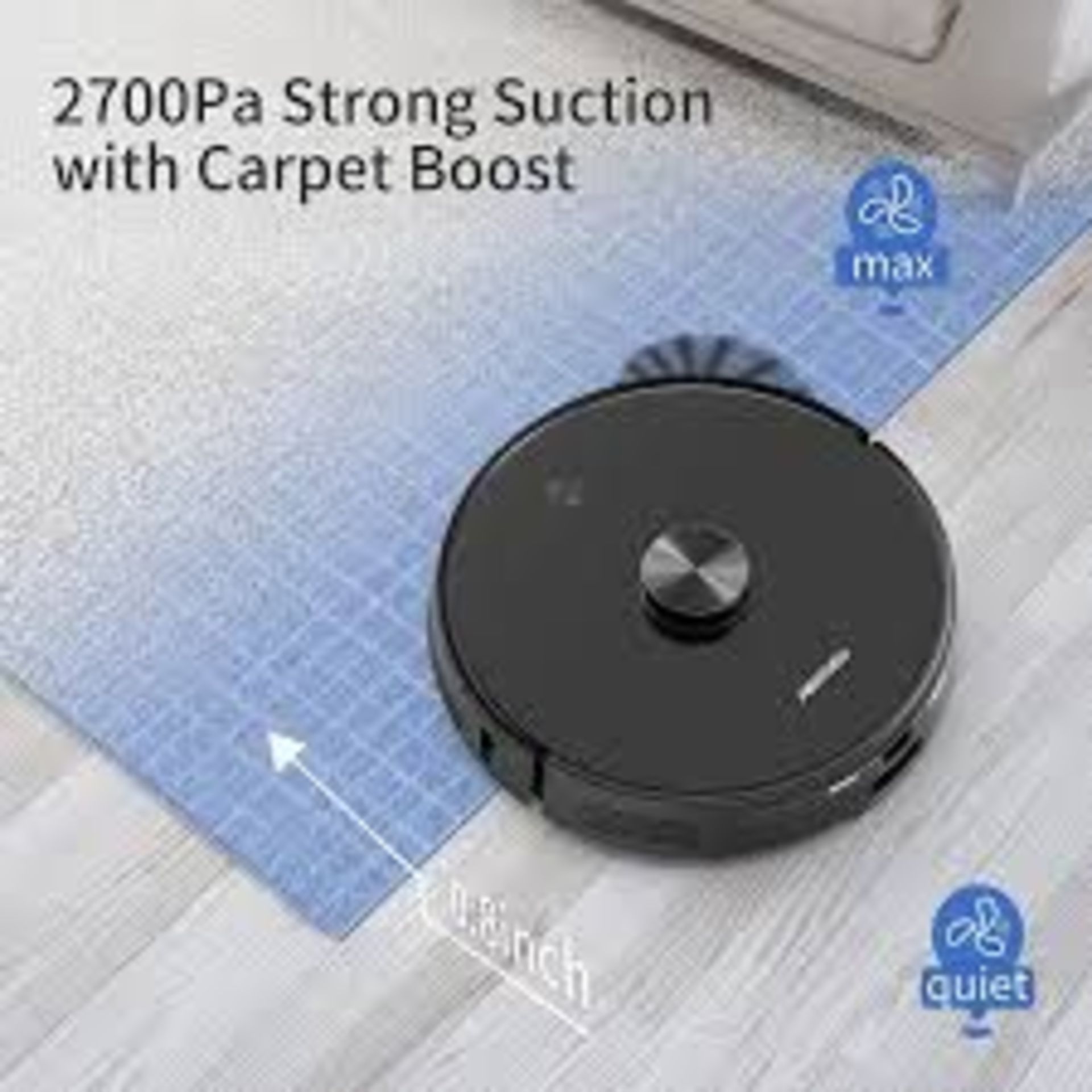 AIRROBO T10+ Robot Vacuum Cleaner with Mop Self Emptying,. - PW.